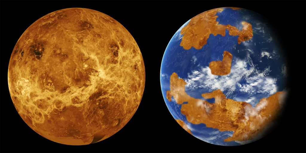 Venus was as quickly as further Earth-like, until its native climate dramatically modified